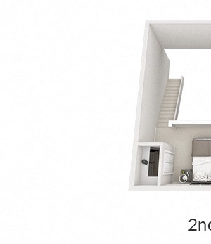 One Bedroom Floor Plan - A10 Loft One Bedroom Floor Plan - A10 Loft